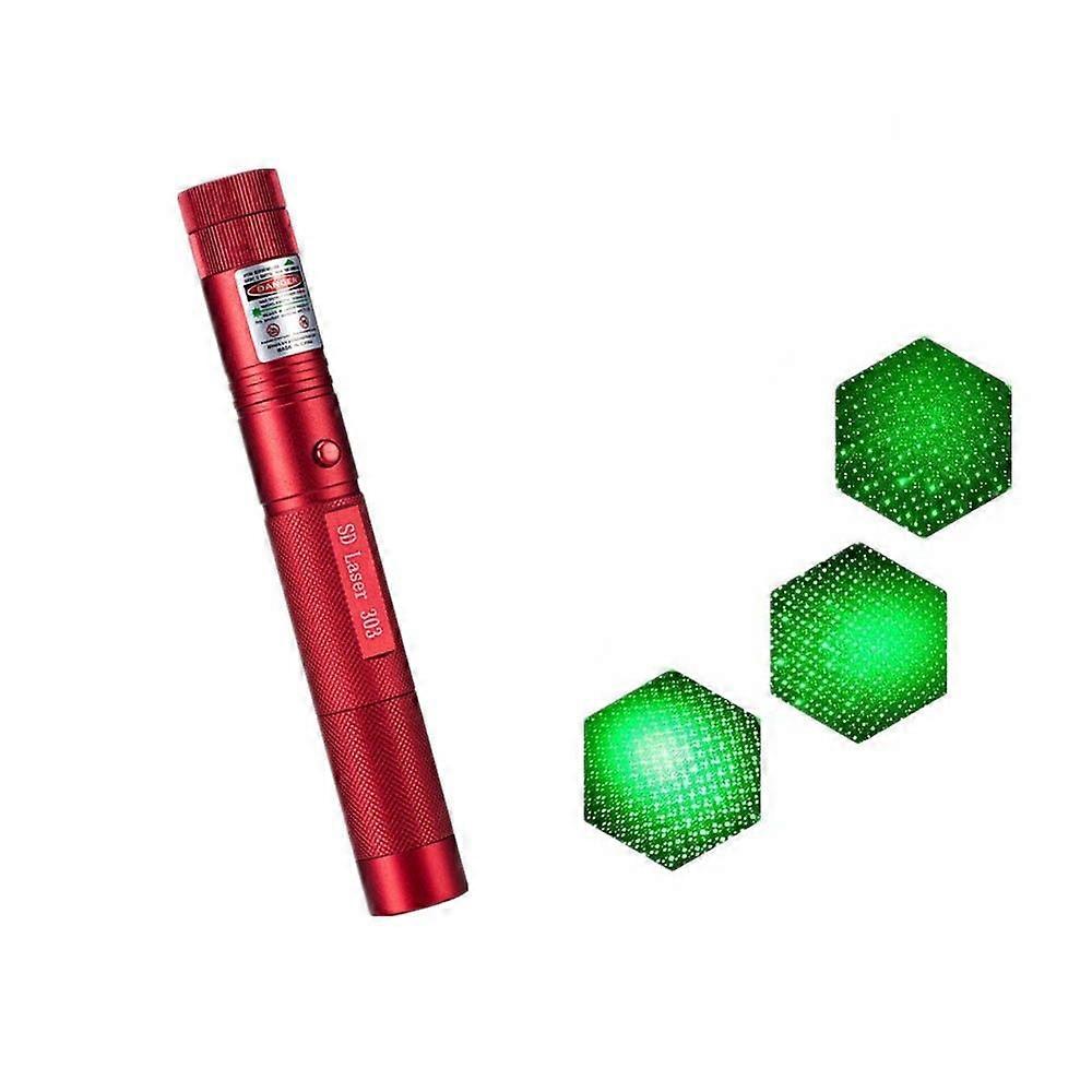Focando lanterna laser verde e lanterna recarregável com assento