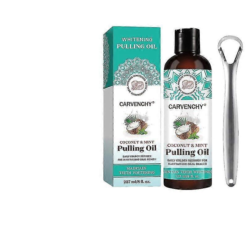 GuruNandaココナッツオイルタラうがい薬:ココナッツオイルうがい薬、237ml