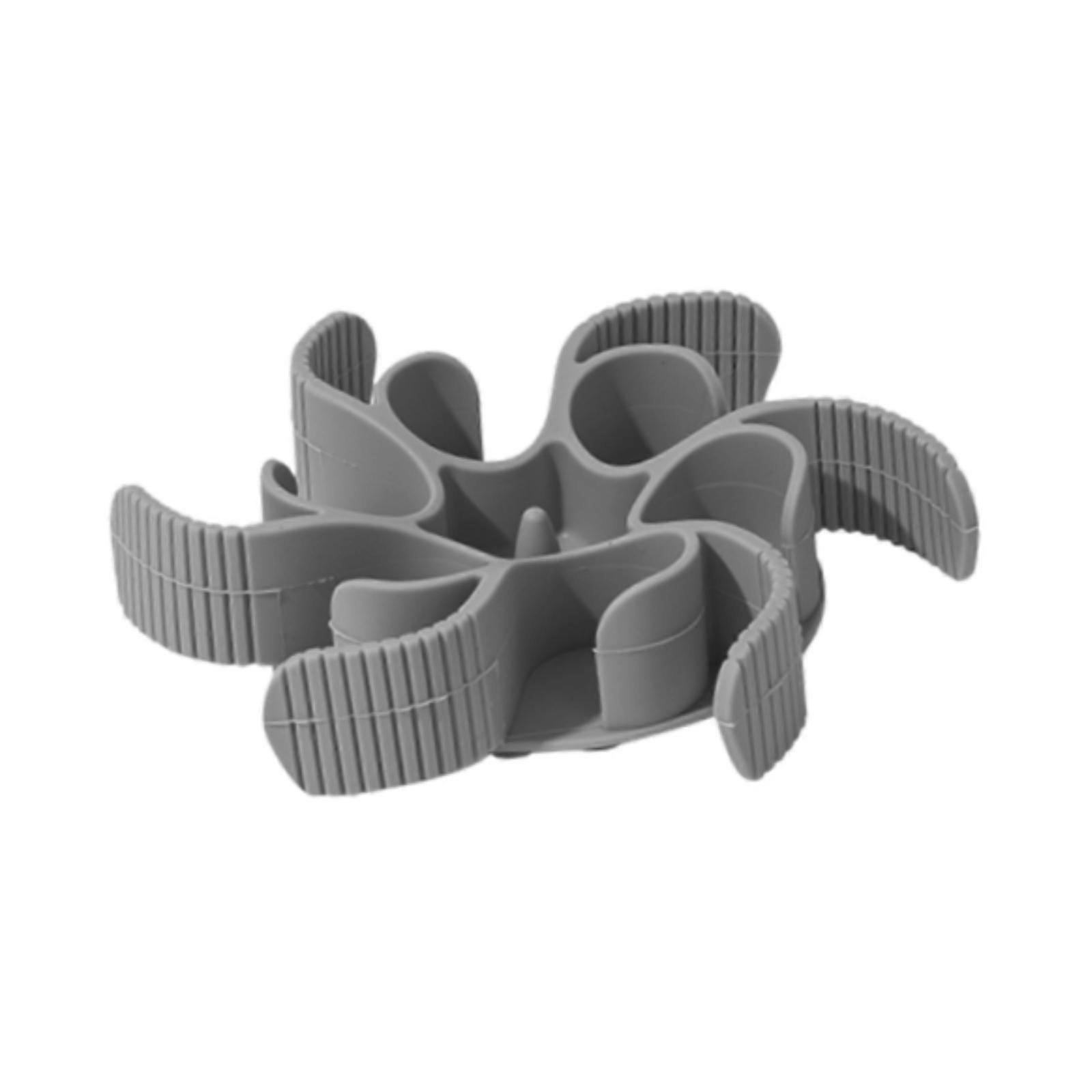 Spiral Slow Feeder Insert,Dog Toy Dog Lick Pad for Small to Large Breed Dogs grey
