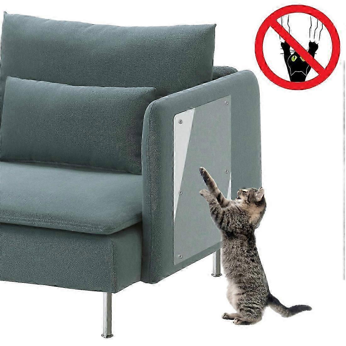 8/10PCS Pet Scratch Furniture Protector,Cat Scratch Deterrent Tape, Furniture Protectors Training Tape, Couch Corner Cat Scratch Repellent