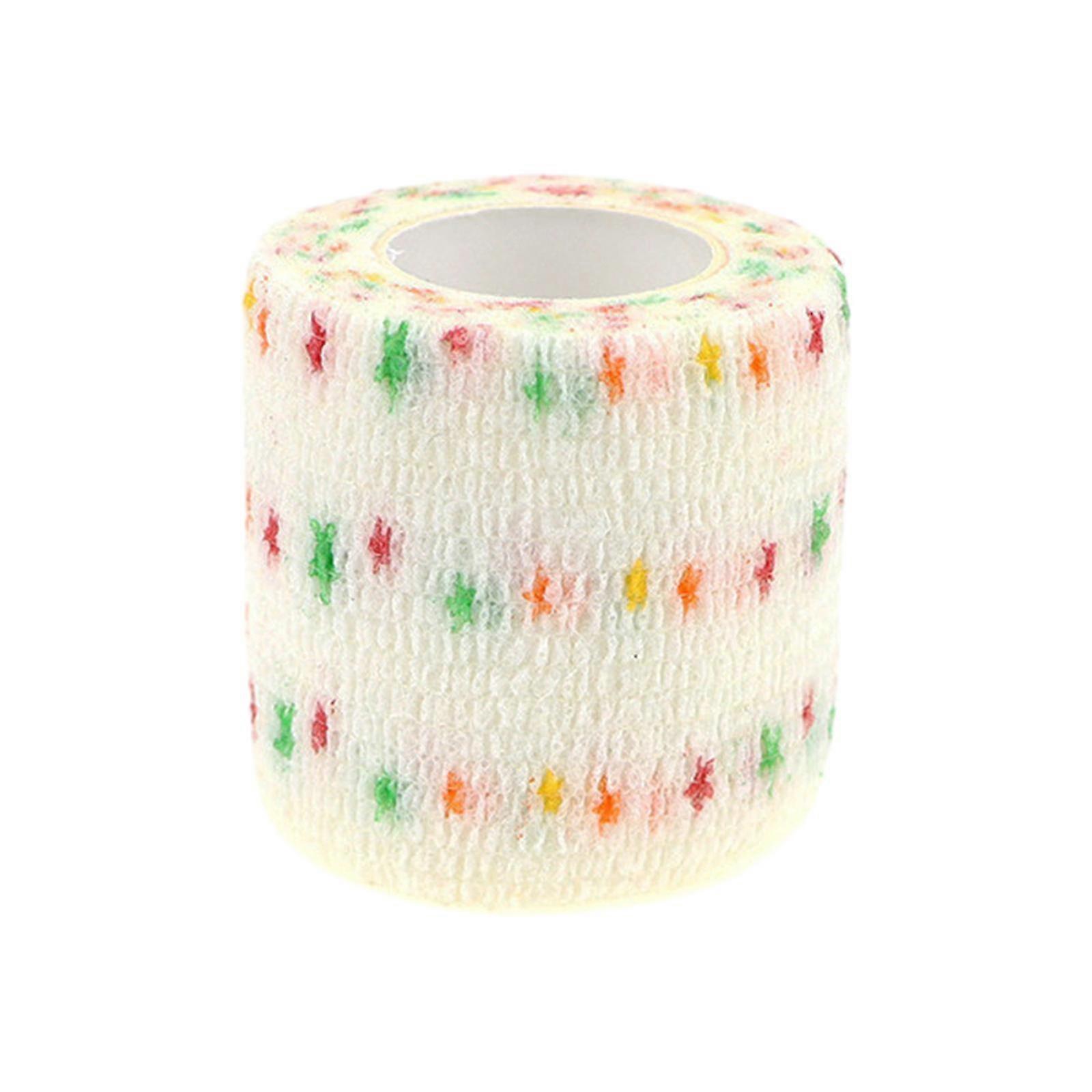 Self Adherent Elastic Bandage Pet Tape Comfortable Multi Function Guard