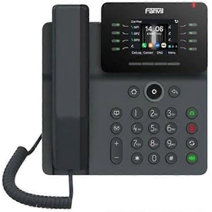 Fanvil V63 6 SIP Lines 2xGb PoE VoIP Phone without Power Supply