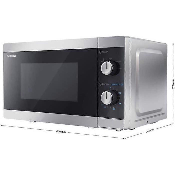 SHARP YC-MS01ES - 20l Einfunktions-Mikrowelle - 800W Leistung