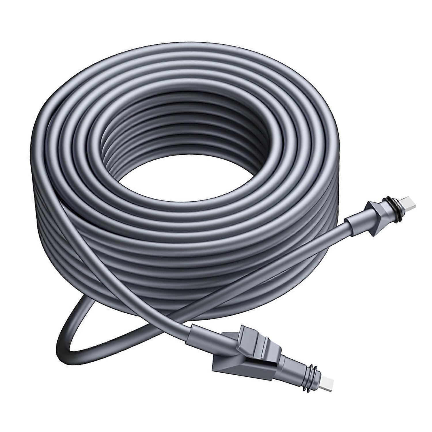 10m POE Cable for Flat High Performance IP68 Water Proof Plug and Play Rubber Copper Replacement Cab