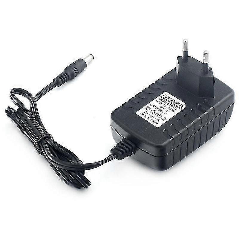 12V 2A power adapter for LED light strip with EU standard