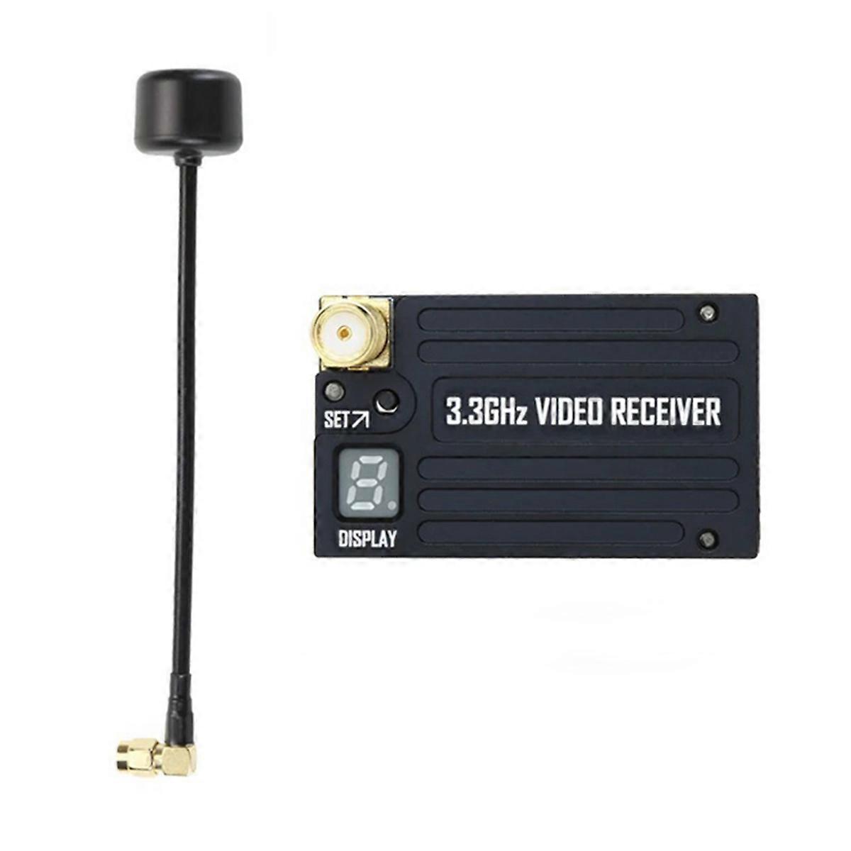 3.3G 4W Glasses VRX Module Video Receiver CVBS PAL/NTSC Supports 3.3GHz BAND A and B for FPV Video Glasses