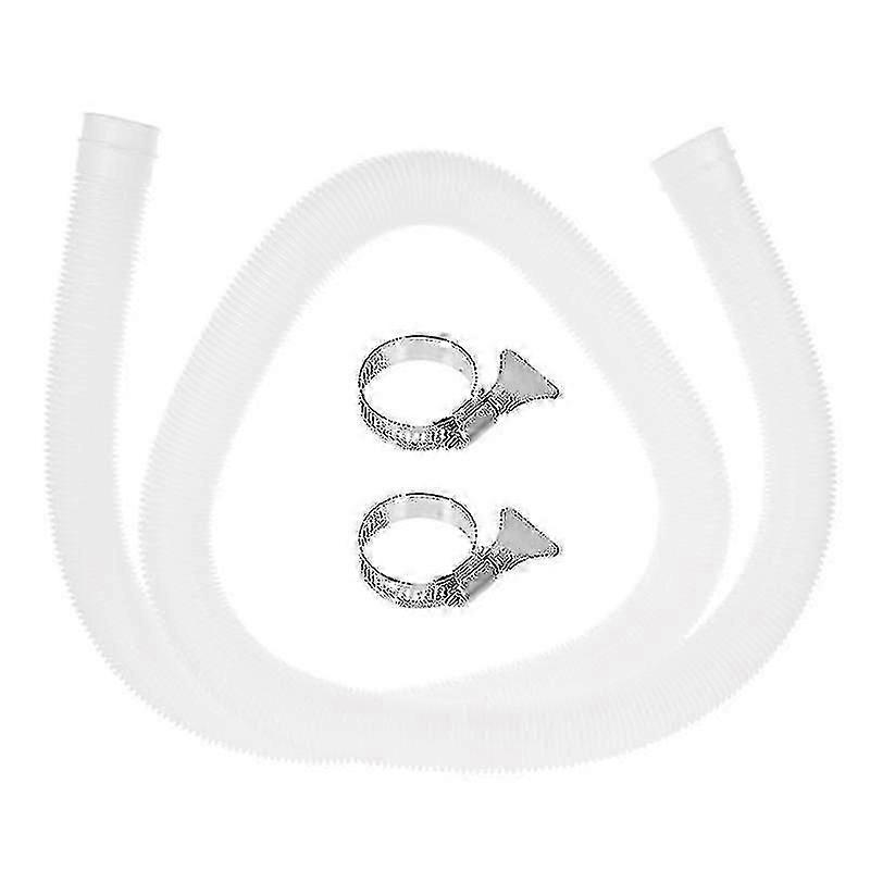 White Strainer And Filter 1 Set Pool Hose Replacement Filter Pump Hose
