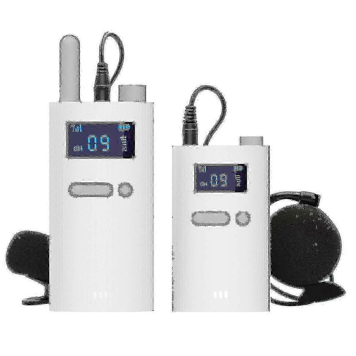 Tour Guide System 2.4g Wireless Transmitter Receivers For Excursion Factory Church Training Cycling