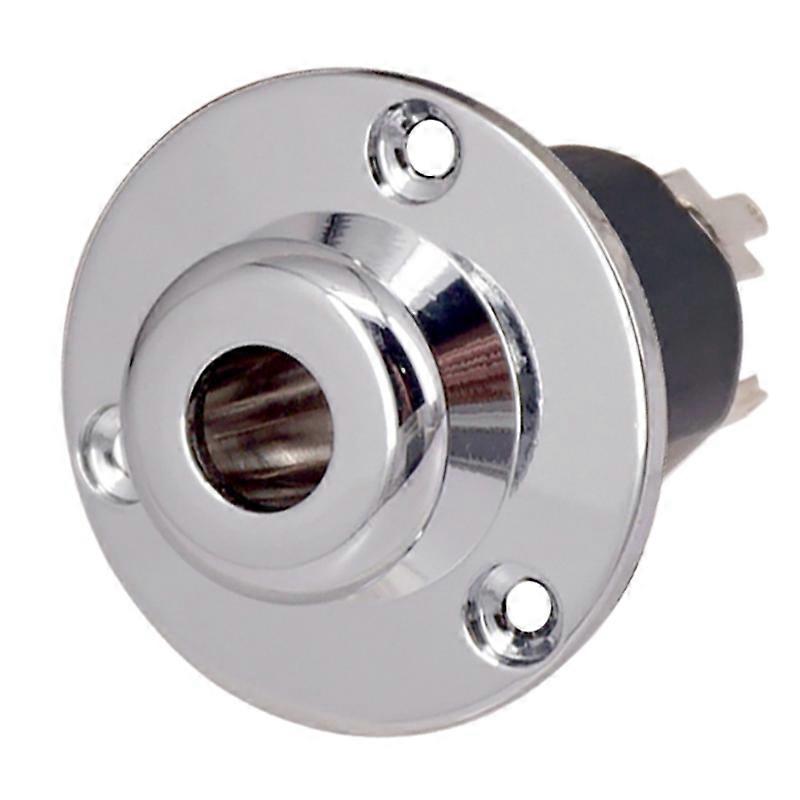 Guitar Equalizer EQ Preamp Socket 6.35mm Guitar Accessories Silver