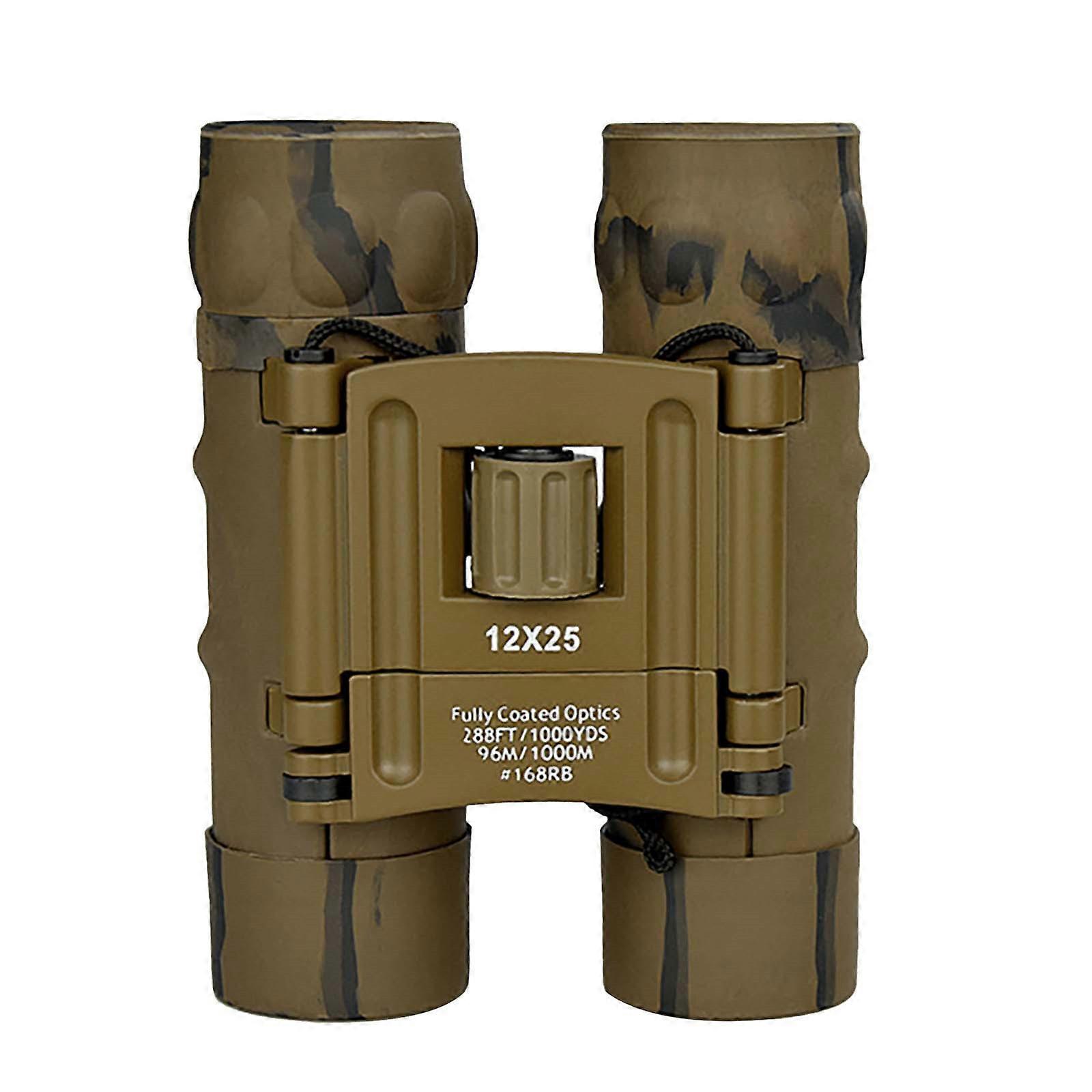 12*25 Binoculars High Magnification High Definition Night Vision Mini Telescope Multifunctional