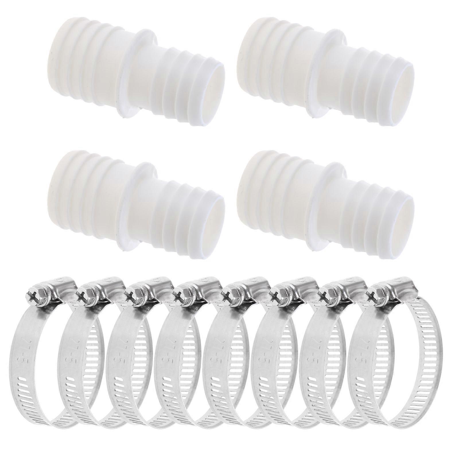 Versatile Hose Conversion Adapter Professional Hose Connector Swimming Pools Stainless Steel Hose Clamps for Pangea Tech