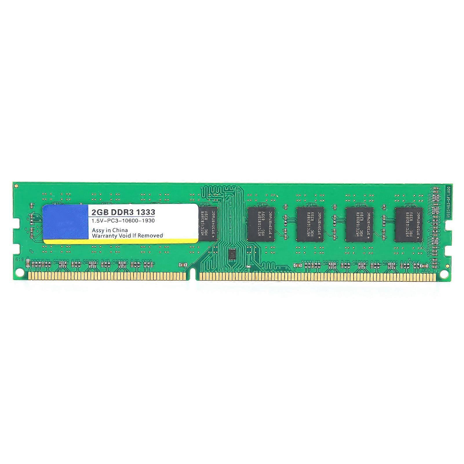 Xiede Memory Module Desktop Electronic Component for AMD DDR3 2GB 1333Mhz PC3‑10600 1.5V