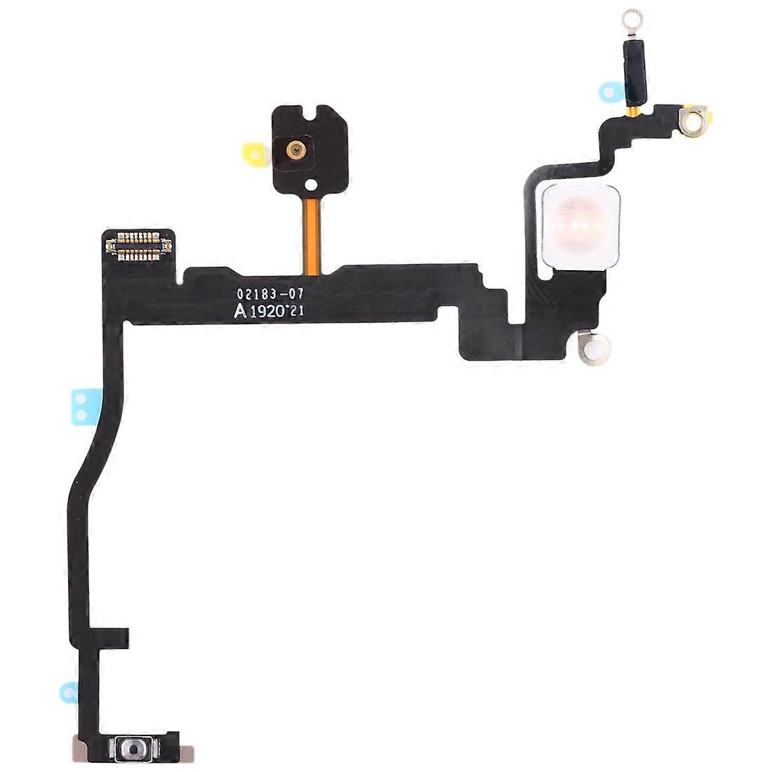 Strømknapp og lommelykt, flexkabel og mikrofon, flexkabel for iPhone 11 Pro