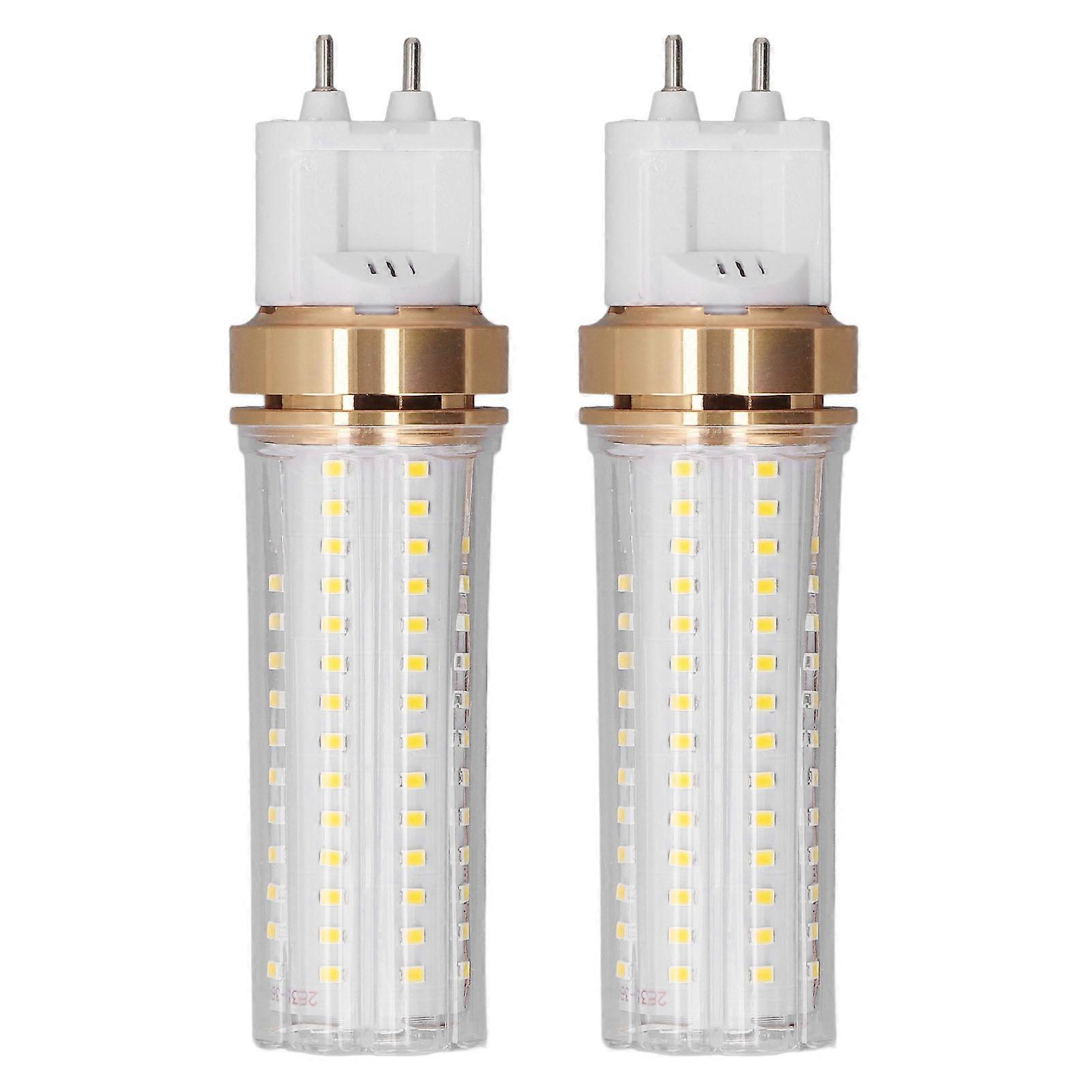 Pack of 2 G12 LED bulbs 20W, 2000lm, 360 degree beam angle, SMD chip, for ceiling lights, floor lamps and indoor lighting.