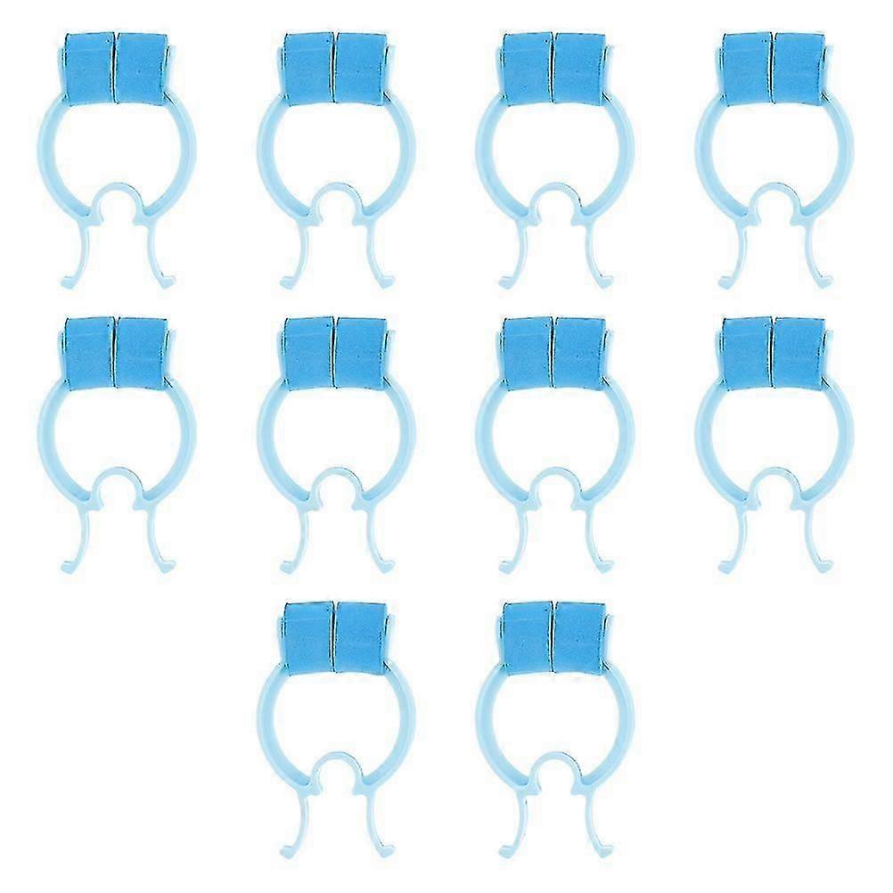 10Pcs Household Nose Pinchers Portable Nose Stoppers Convenient Nose Plugs Nose Accessory
