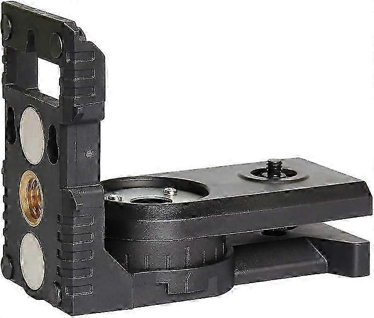 Laser Level Bracket with Strong Magnets, Durable Construction for Secure Mounting on Metal Surfaces