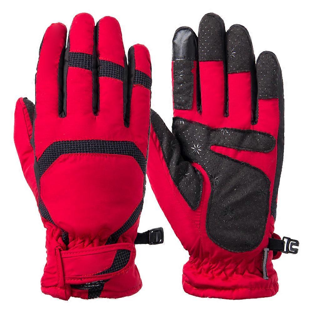 Winter touch screen windproof riding motorcycle cold-proof plus velvet cotton thickening