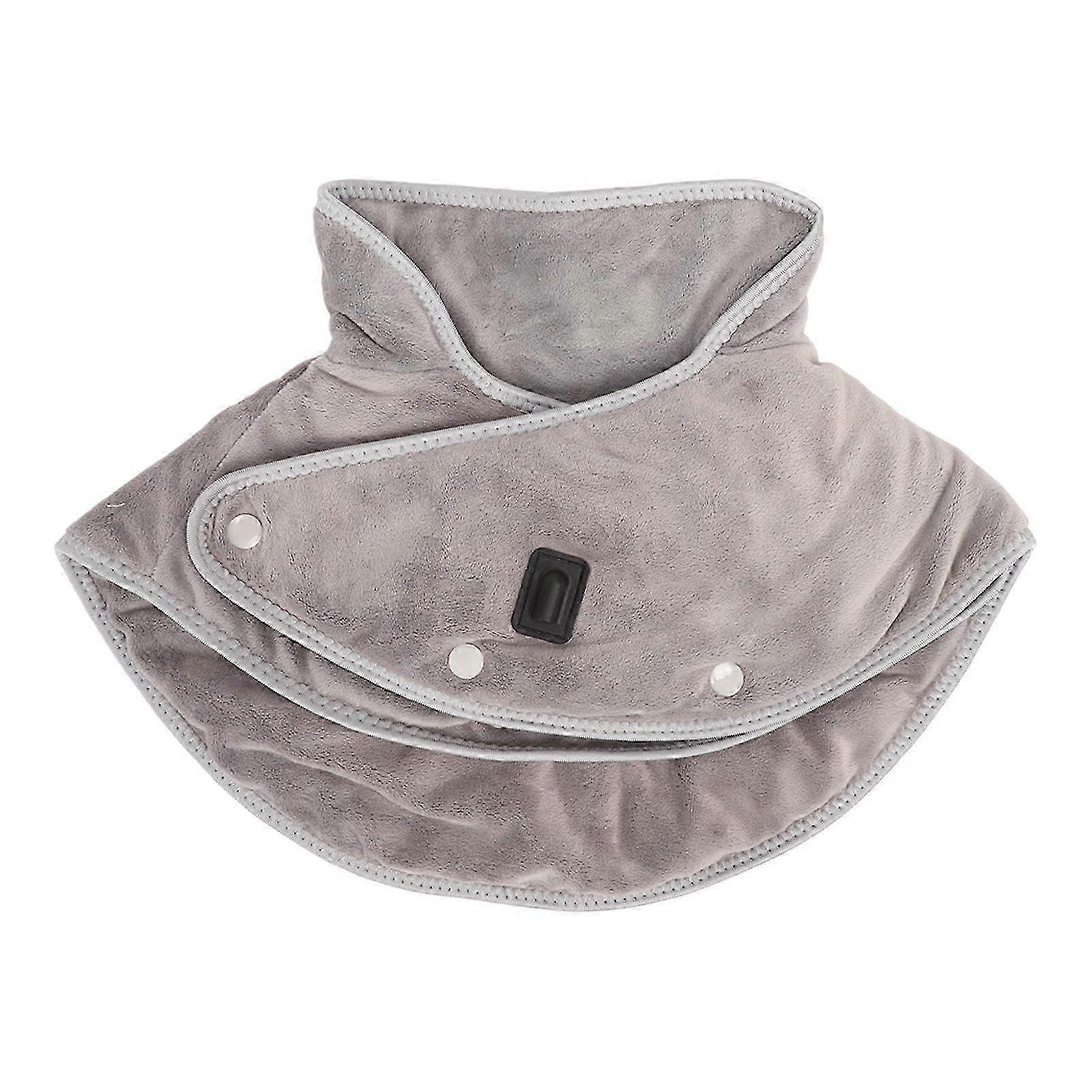Electrically Heated Neck and Shoulder Pad with 3 Temperature Settings and Timer for Relaxation and Wearability