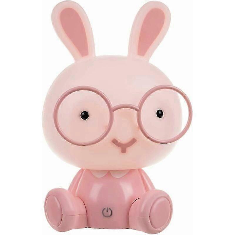Pink Rabbit LED Night Light Lamp
