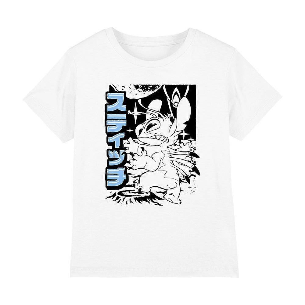 Lilo & Stitch Anime T-skjorte for barn/barn