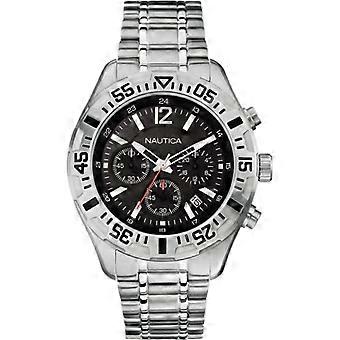 Uhr - Nautica - A19628G - Quarz - Analog - Schwarzer Stahl