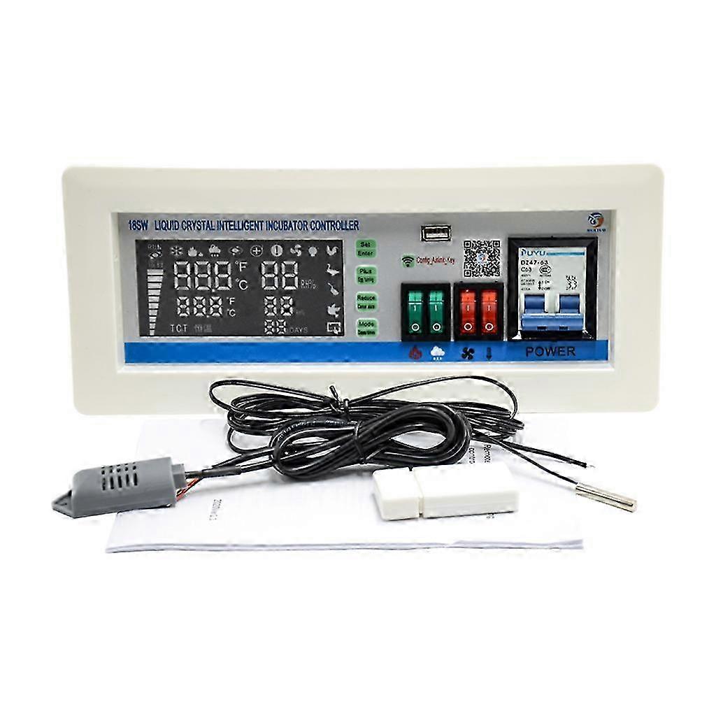 Xm-18sw Auto Egg Incubator Controller Thermostat Hygrostat App System Control