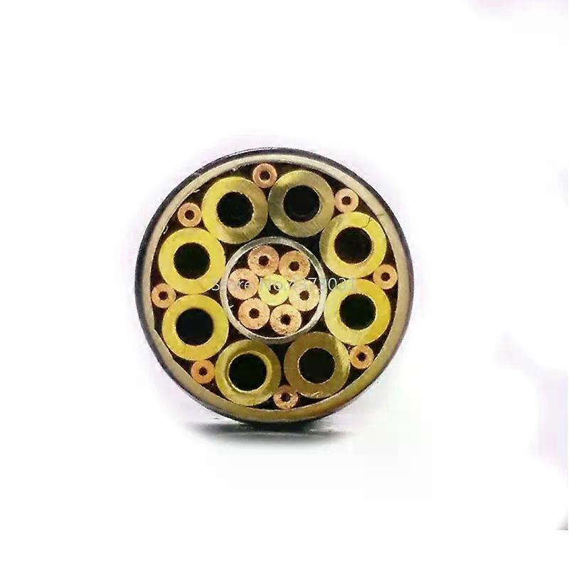 Shibingsheng 8mm Mosaic Pin Rivets for Knife Handle Screw Decorate 17 Kinds Design Exquisite Style Knife Handle Tool Length 90mm