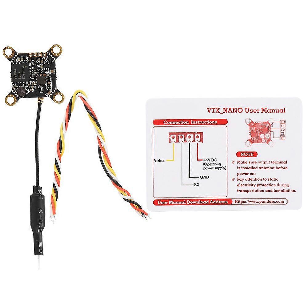 VT5804 Nano Video Transmitter 5.8G 40CH 0mW~400mW OSD Adjustable FPV Transmitter