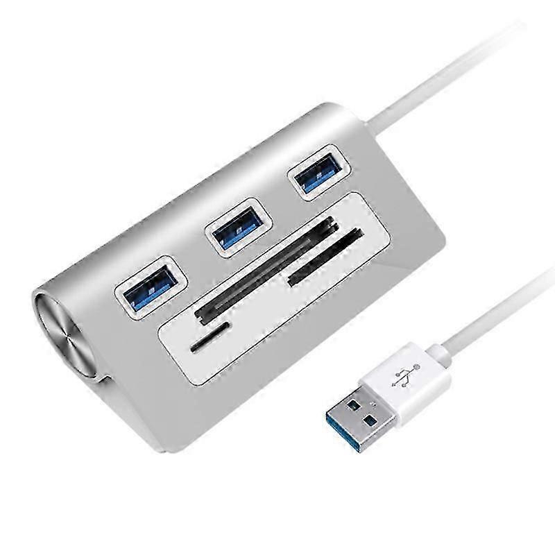 USB HUB Card Reader 3 Ports USB 3.0 with TF / SD Card Reader Multi USB Splitter USB Card Reader for