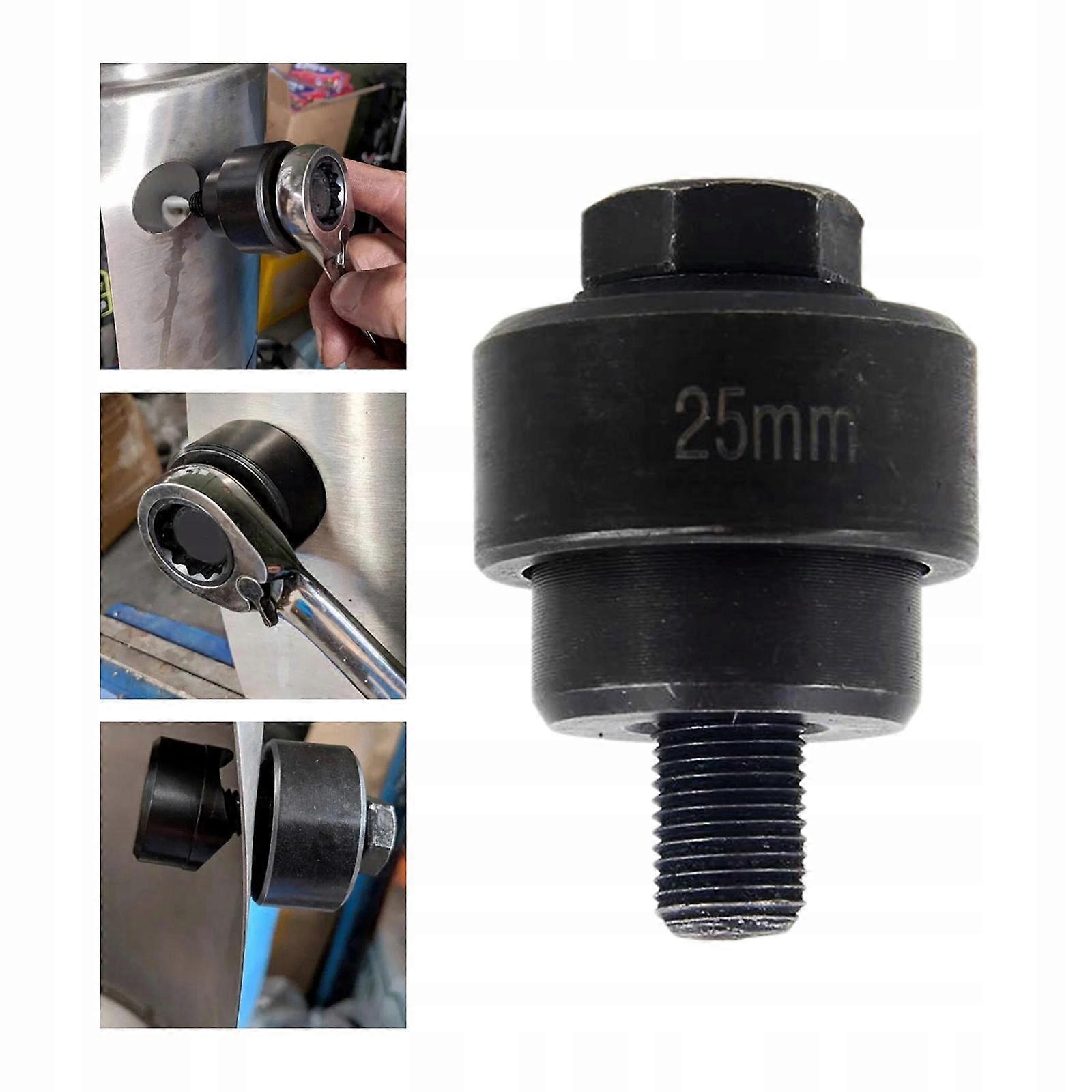 A Set Of Punches For Cutting Holes In Sheet Metal, Height 25 Mm