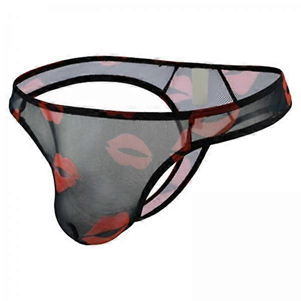 6xMen Underpants Stretch Transparent Comfy Summer Breathable Quick Drying XXL