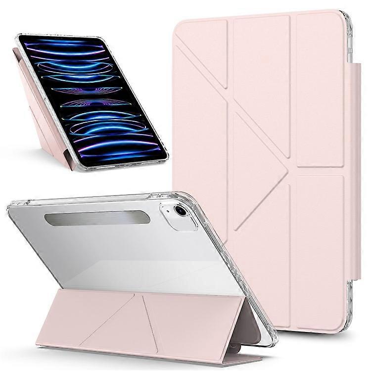 Tablet Case Compatible For iPad Air 13 (2025) / (2024) / Pro 12.9-inch (2018) Stand Magnetic Detachable PU Leather Cover with