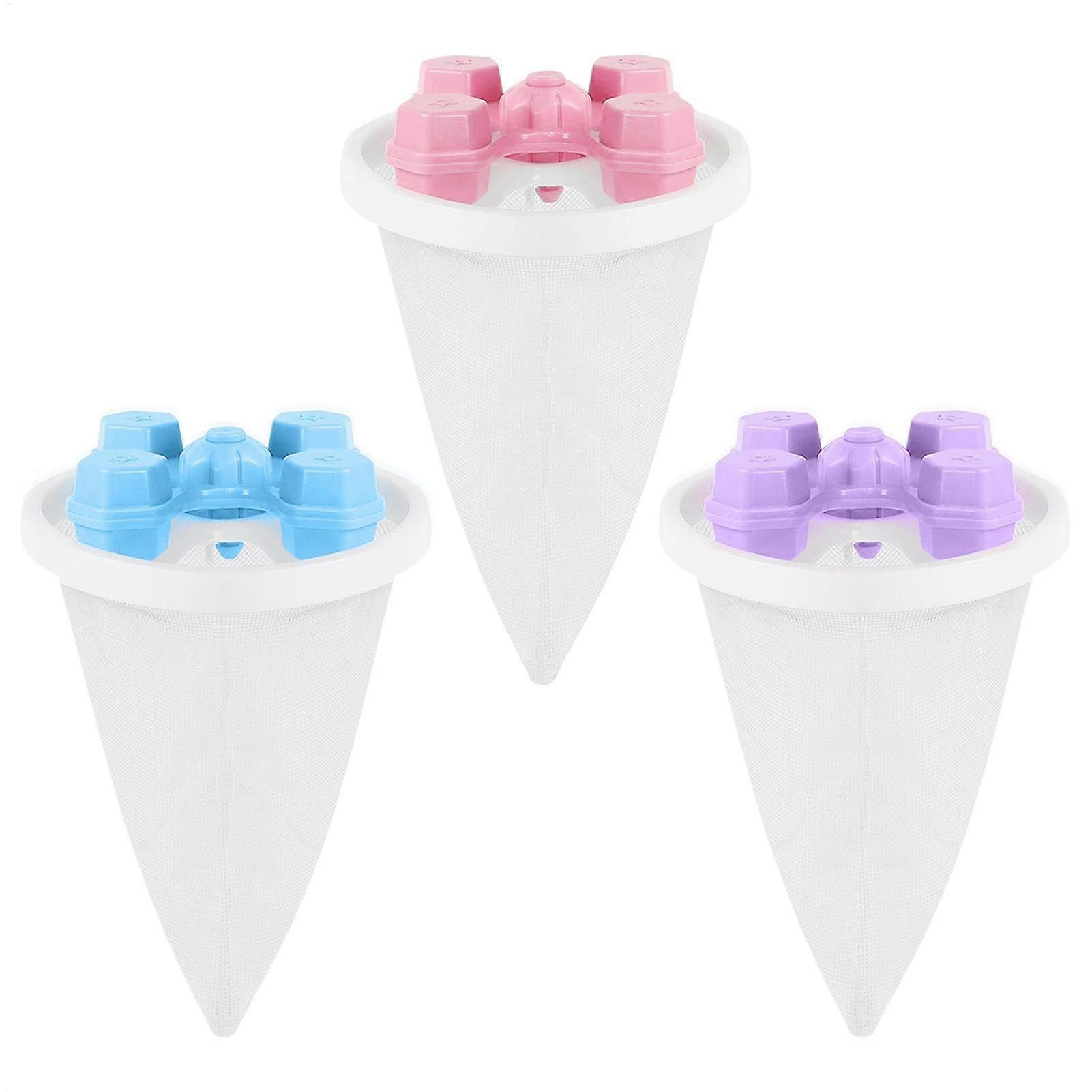 Floating Hair Filter Net Universal Fit For Laundry Washing Machines 360 Degree Opening Premium Mesh