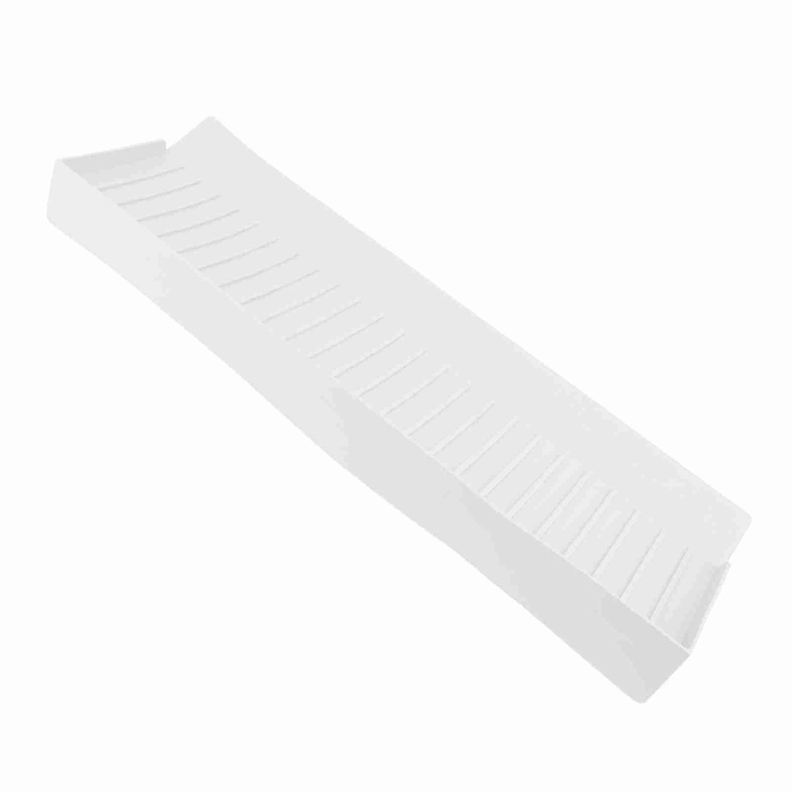 Sink Edges Protector Expandable Silicone Splashproof Mat Multipurpose Countertop Guard for Kitchen Bathtub Sinks White 