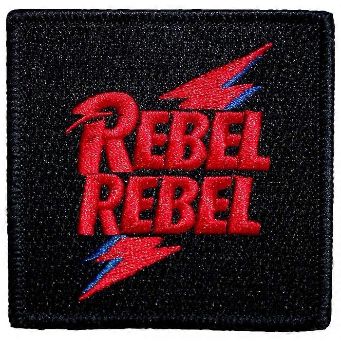 David Bowie Rebel Rebel Iron On Patch