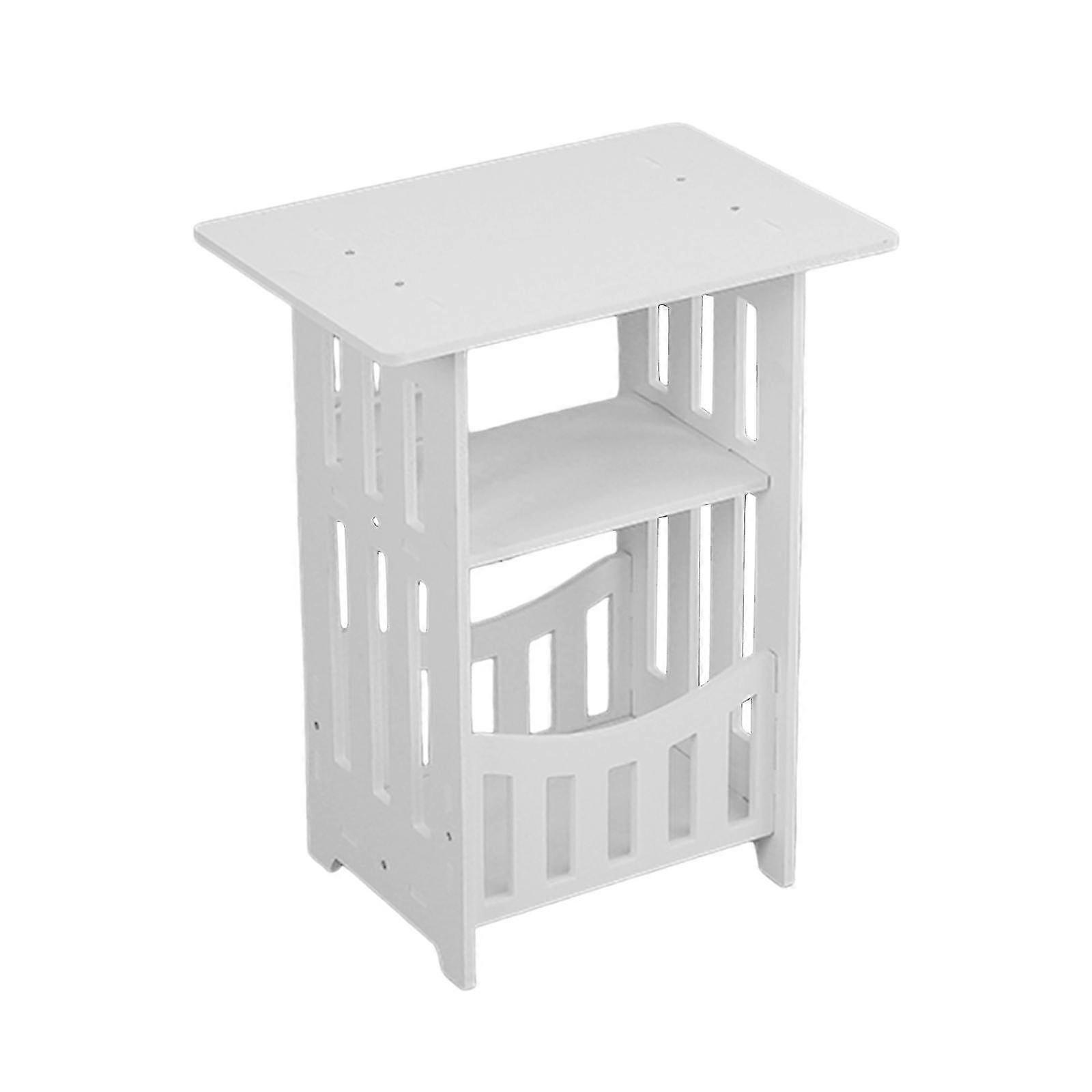 Modern Small Side Table for Hallway, Bedside, or Living Room - Ideal for Various Home Decor Styles