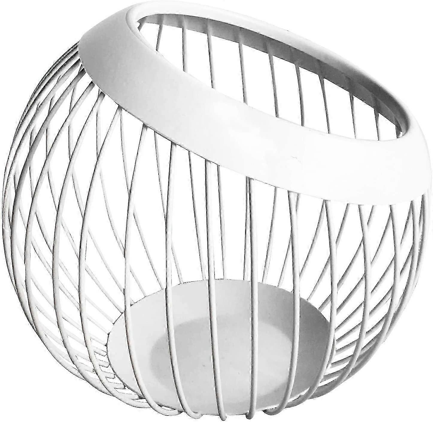 頑丈な金属線フルーツボウル - モダンなキッチン&リビングルームの装飾バスケット