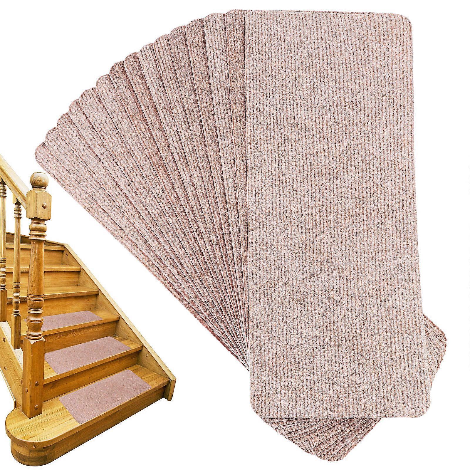 Self Stick Stair Treads, Anti Slip Functionality for Improved Home Accessibility