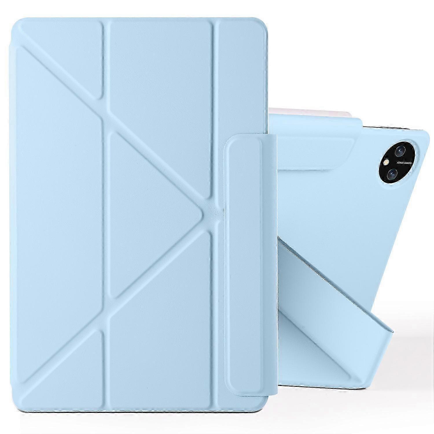 Fixed Buckle Magnetic Deformation Leather Tablet Case 2025