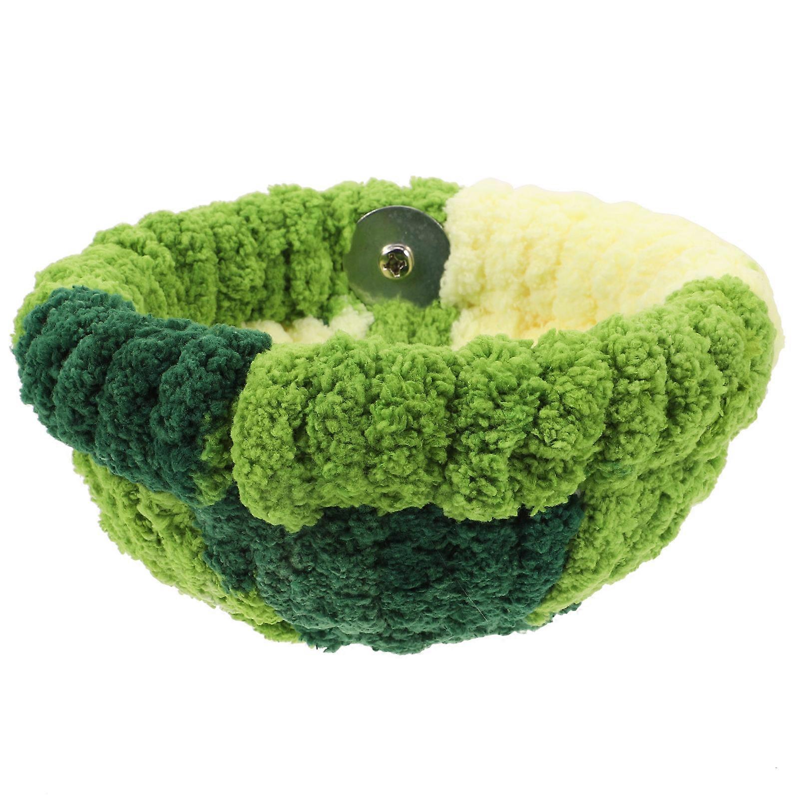 Large Bird Nest for Parrots   Warm Nesting Hut with Soft Lining for Winter, Half Design Bird Resting and Breeding Place