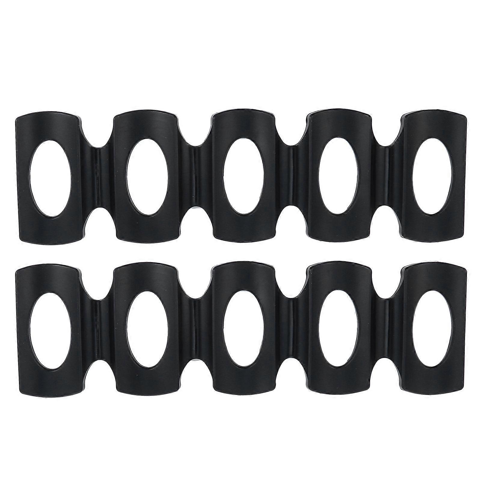 2pcs Silicone Beer Pads Bottle Racks Holders Durable Drinks Stacking Mats