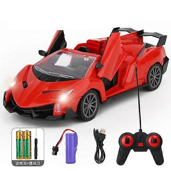 1:20 Lamborghini RC Bil Elektrisk Fjärrkontroll Bil Leksak För Pojkar Bil Modell Röd