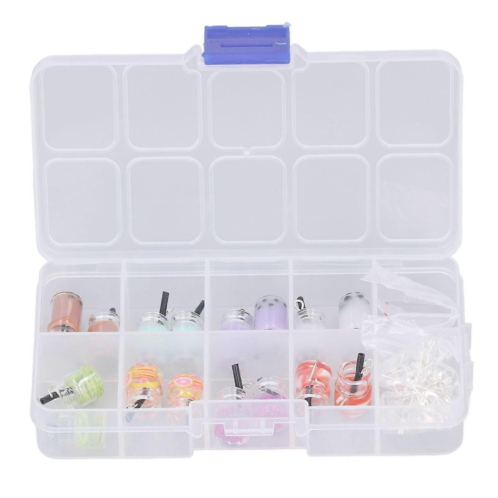 2025 Latest Model  Earrings Making Supplies Kit 4 Different Colors Beverage
