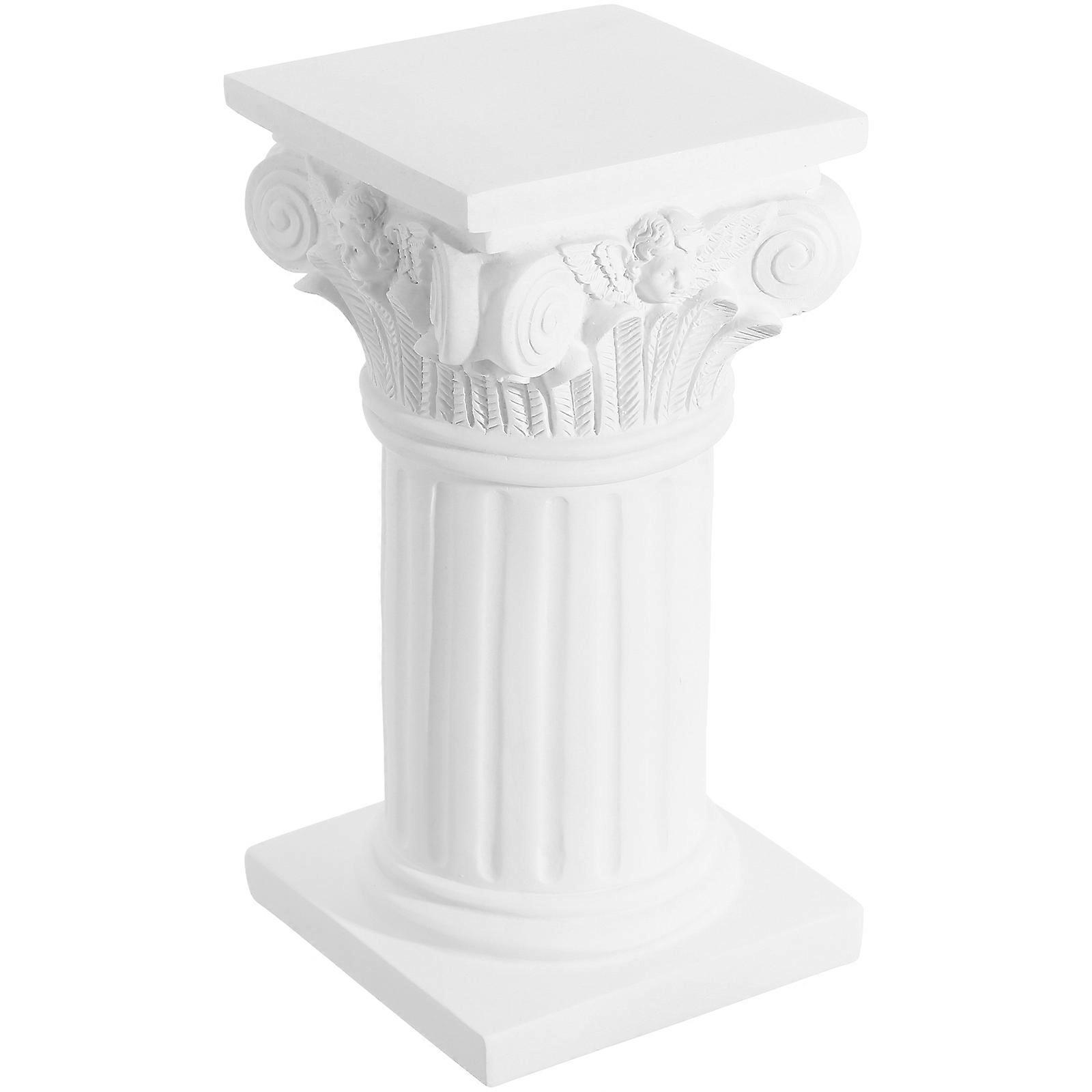 Roman Column Statue, Luxurious Decor Item for Balconies and Elegant Interior Spaces