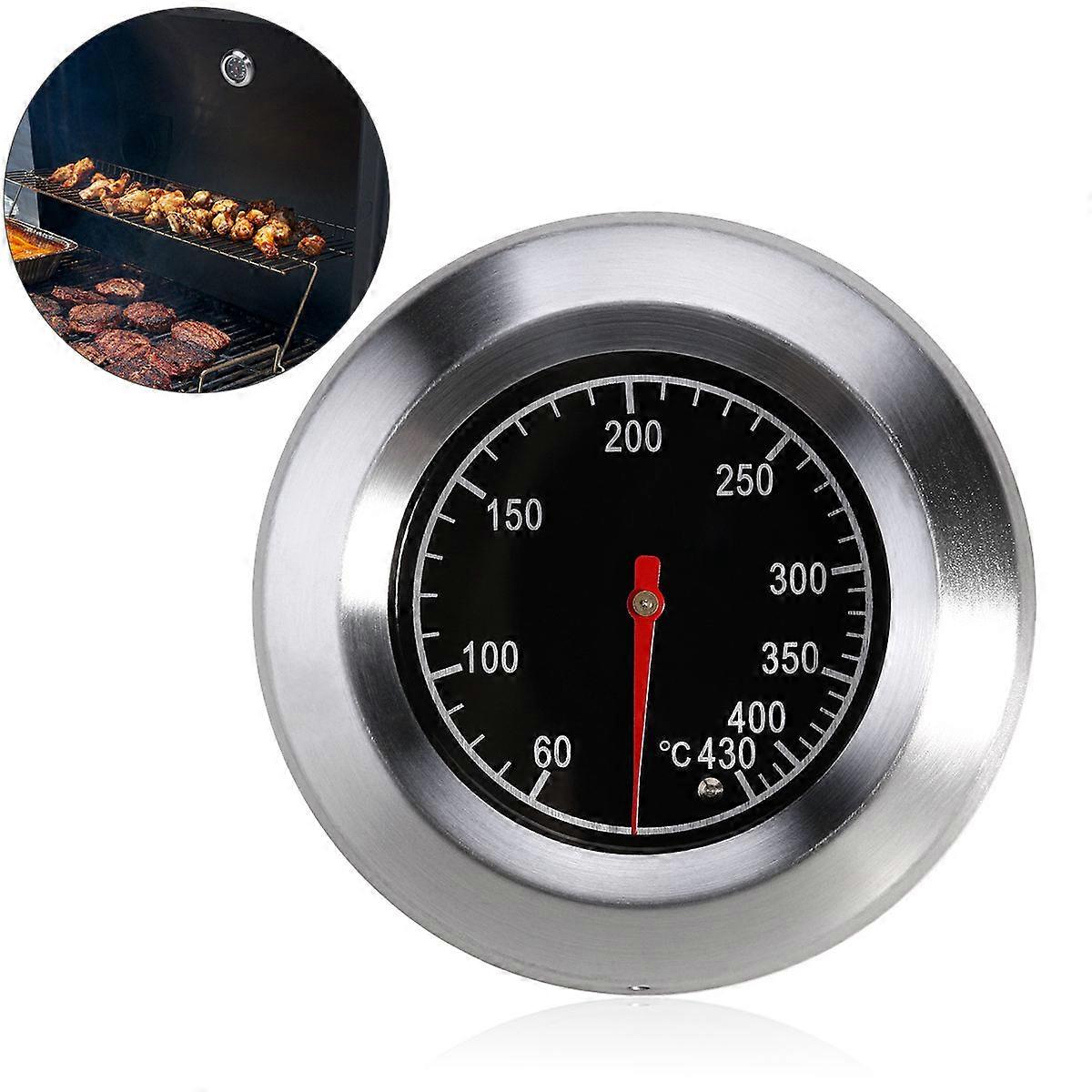 BBQ Temperature Gauge, Oven Thermometer for Grilling, Accurate Readings
