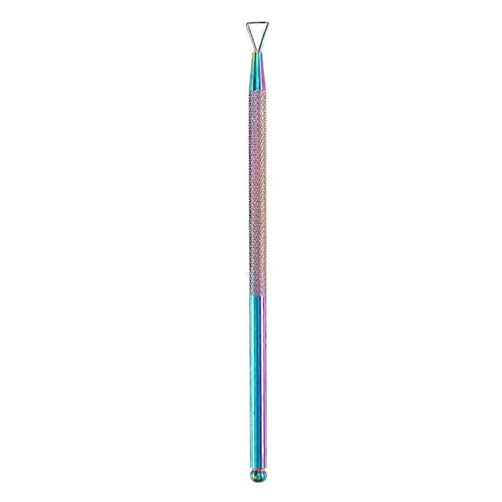 Triangle Cuticle Pusher Multi Manicure Salon Use Nail Cleaning 1Pack