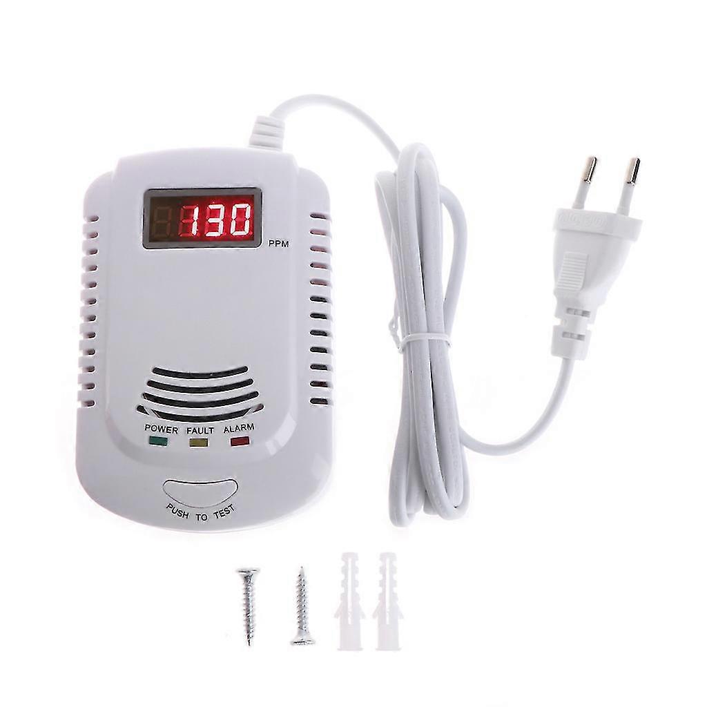 Combustible Safe Alarm Sensor Portable Natural Gas Leak Detector Methane Tester Edition 0618