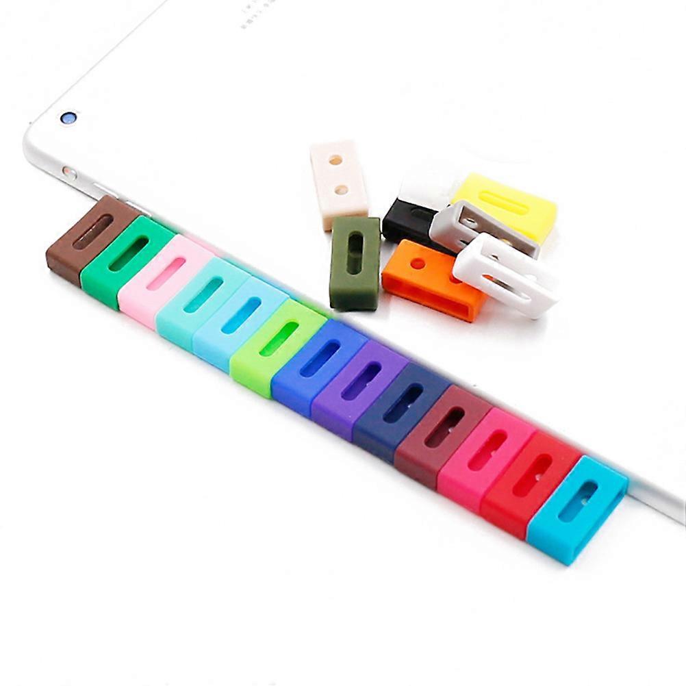 3pcs Silicone Watch Strap Loops Fastener Rings for Easy Installation Replacement Watch Band Accessories Compatible with Wristbands