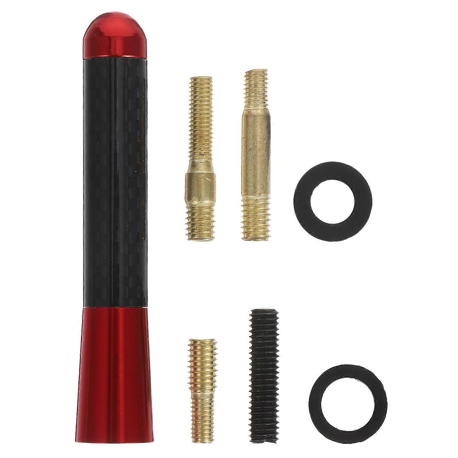 Antenna For Car Radio Signal Antenna Replacement Compact Design Cars Aluminum Alloy Radio Clarity 1Set