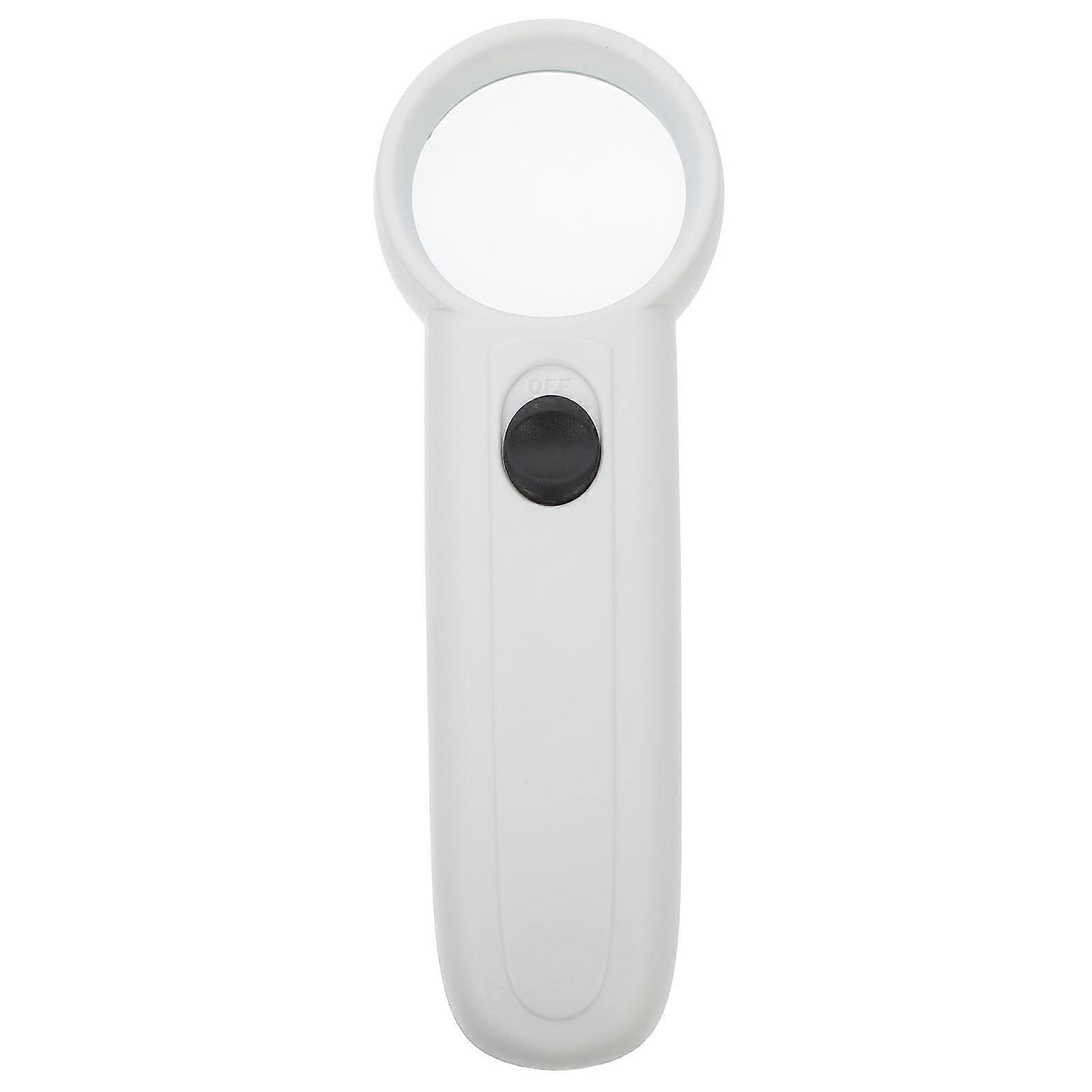 Here's a well structured product description for the **Handheld Magnifier with LED Light**:

 

### **Handheld Magnifier with LED Light – Lightweight